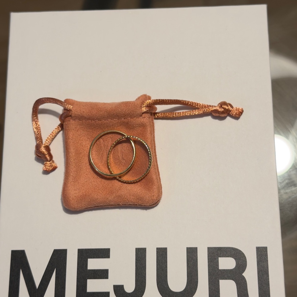 Mejuri 14k Gold Duo Ring